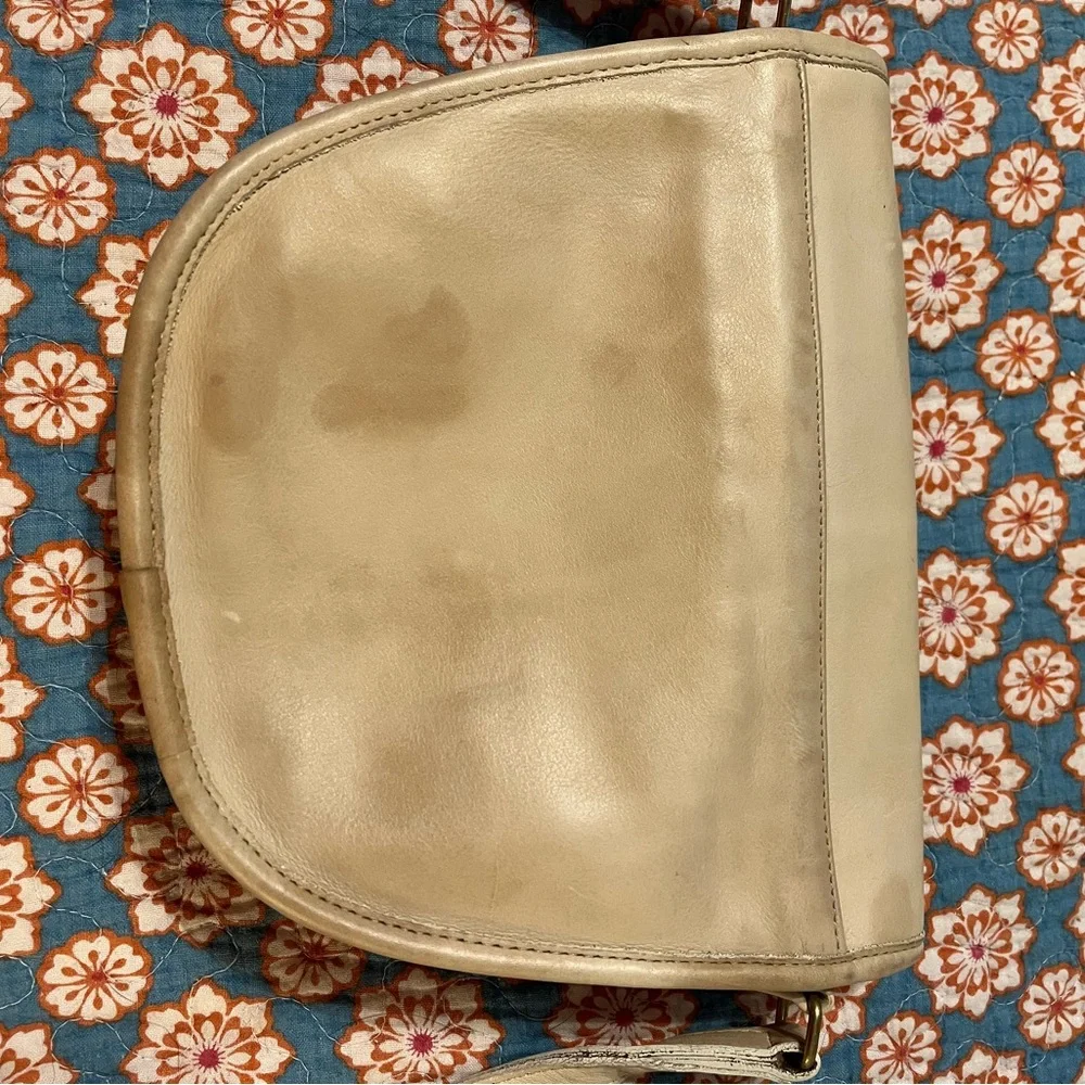 Rare Vintage Coach Paris Bag 4100 - Bone - Picture 8 of 11